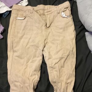 Tan Casual Pants
